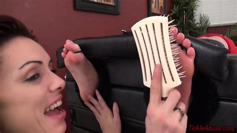 Hot Babe Tickled
