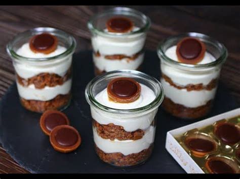 Toffifee Cheesecake Im Glas YouTube Mini Cheesecake Pudding