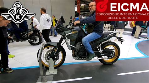 Eicma Kove Al Completo Aventura China Youtube