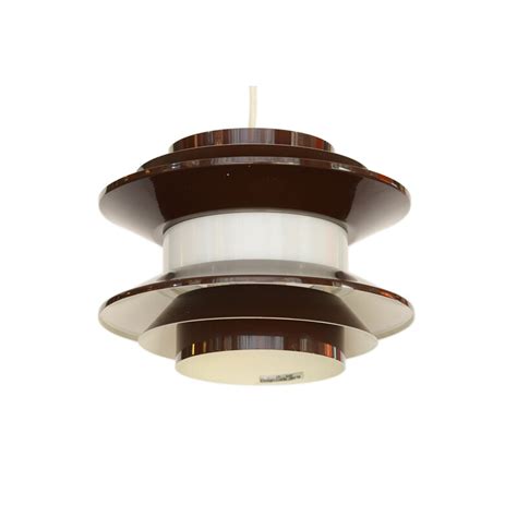 Vintage Pendant Light Trava Brown By Carl Thore For Granhaga