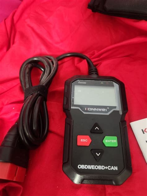 Kw New Konnwei Can Obdii Eobd Car Diagnostic Scanner Fault Code