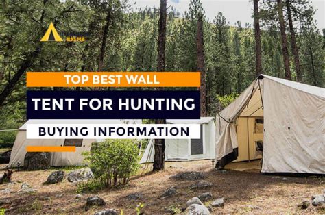 7 Best Wall Tents For Hunting 2024 2025 Tested And Reviewed