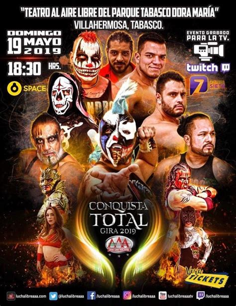 Lucha Libre Aaa Regresa A Villahermosa Xeva Noticias