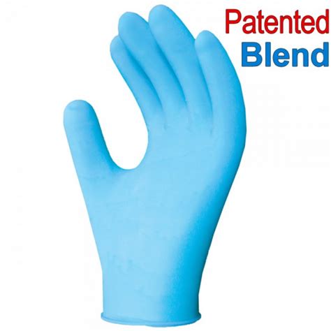 Gants Jetables En Nitech De Ronco 375 Sans Poudre Bleu 100 Gants Bte