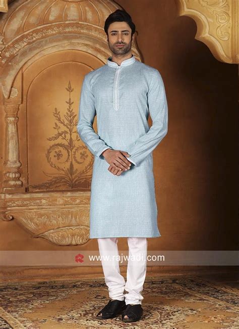 Sky Blue Color Kurta Pajama ‎rajwadi‬ Menswear Mensfashion Suit ‎feelroyal‬ ‪ ‎menskurta