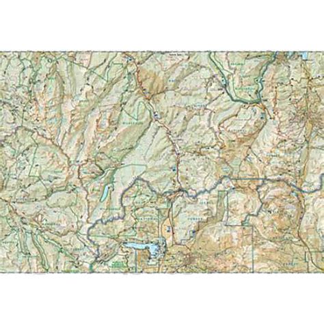 National Geographic Holy Cross Eagles Nest Wilderness Trail Map