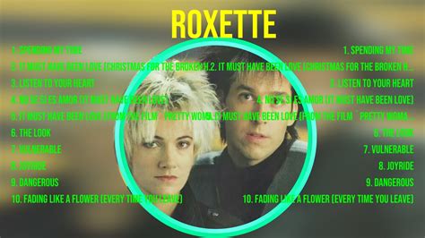 Lo mejor del álbum completo de Roxette 2024 Mejores artistas para