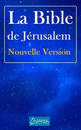 Amazon La Bible De J Rusalem Nouvelle Version French Edition