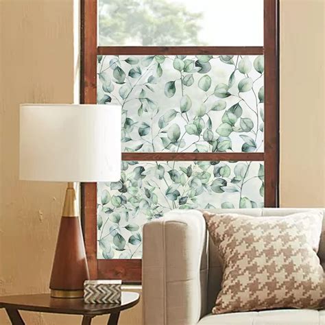 Amazon Flortlias Botanical Leaf Privacy Window Sticker Removable