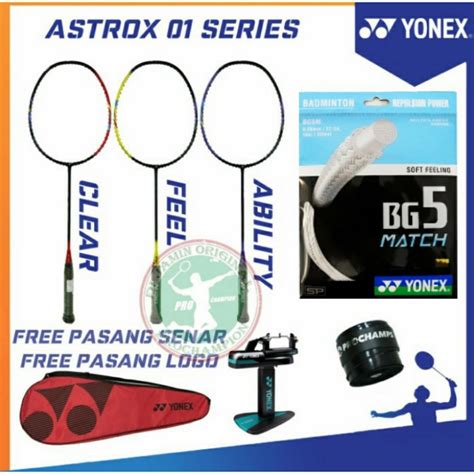 Jual Raket Badminton Yonex Astrox Clear Feel Ability Free Senar