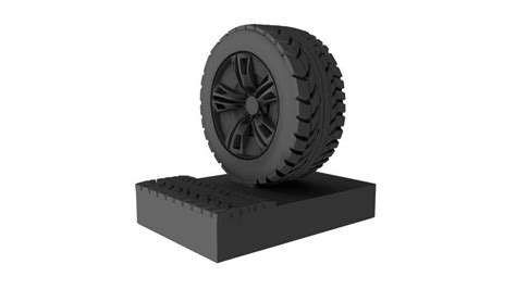 Tire Wheel Tread Tire 3d Model 3d Printable Cgtrader