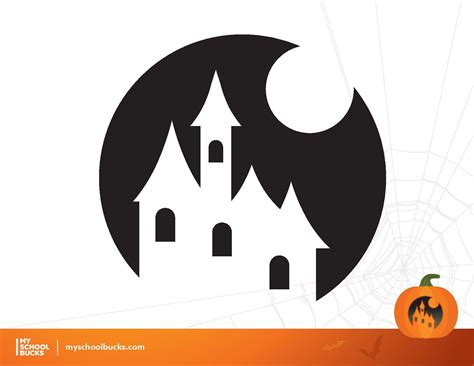 Haunted House (Free Pumpkin Stencil - Pumpkin Pattern - Pumpkin ...