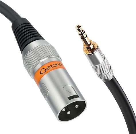 Tisino Xlr Female To Inch Mm Trs Jack Lead Balanced Signal