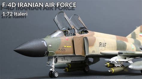 McDonnell Douglas F 4D Phantom II Iranian Air Force 1 72 Italeri Scale