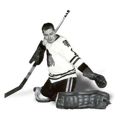 glenn hall | Hockey goalie, Hawks hockey, Goalie