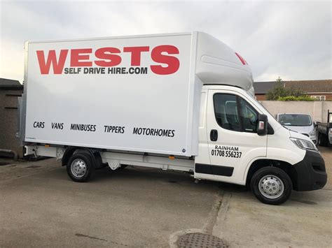 Luton Box Van With Tail Lift Hire In Essex From Wests Self Drive Hire