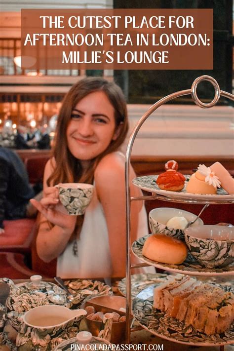 The Cutest Place For Afternoon Tea In London Millies Lounge — Piña