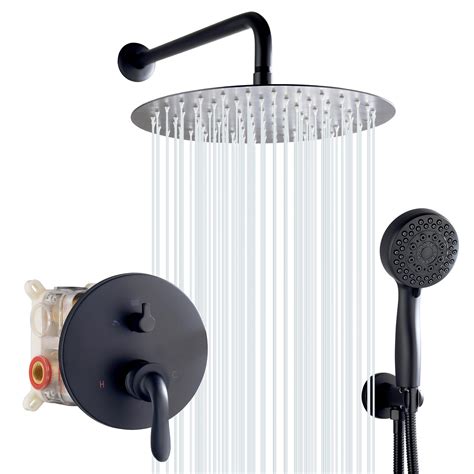 Buy Fransiton8 Inch Rain Shower Shower System And Handheld Wall Ed High