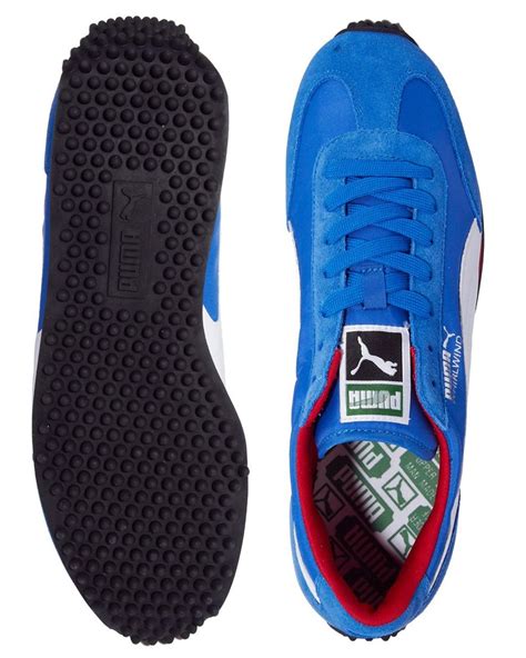 Puma Whirlwind Classic Trainers In Blue For Men Lyst Canada