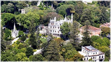 Vistas A Sintra Portugal Desde Las Murallas Del Castillo Morisco Foto