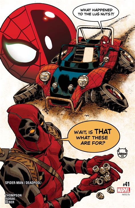 Spiderman And Deadpool Comic