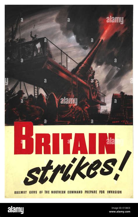 Poster Di Propaganda Britannica Del Della Seconda Guerra Mondiale