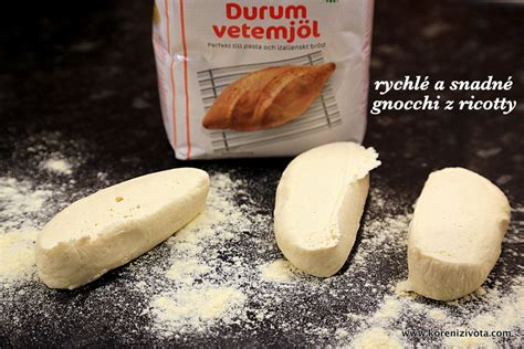 gnocchi z ricotty sametově jemné noky rychle a snadno