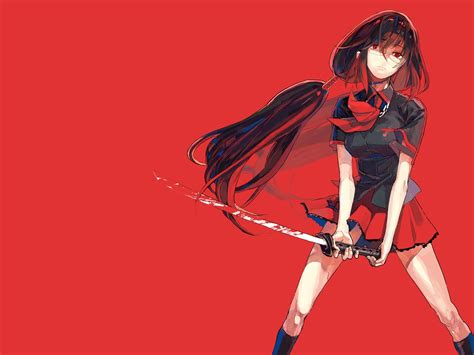 Wallpaper Illustration Anime Girls Cartoon Blood Blood C