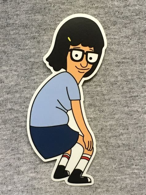 Bobs Burgers Tina Belcher Sticker Vinyl Weatherproof Etsy