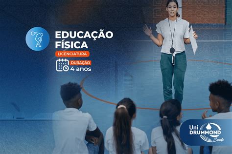 Curso Em Educa O F Sica Licenciatura Grupo Drummond