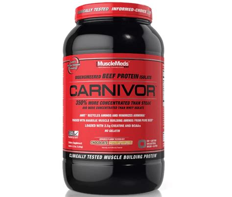 Buy MuscleMeds Carnivor Chocolate Peanut Butter 4 4lbs From AED177