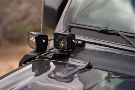 Dv8 A Pillar Dual Pod Light Mounts 18 Jeep Jljt Lbjl 04 Offroad