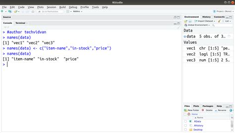 How To Create Index And Modify Data Frame In R TechVidvan