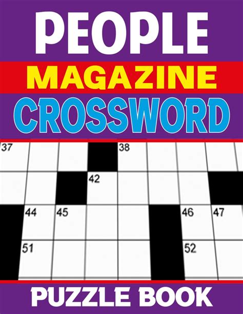 People Magazine Crossword Puzzle Book Series Of Complex Puzzle