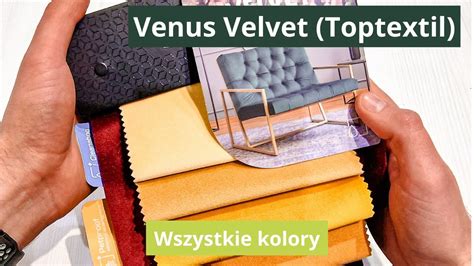 Materia Venus Velvet Toptextil Gruby I Nieplacuj Cy Si Welwet