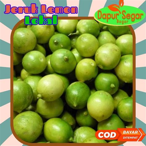 Jual Jeruk Lemon Lokal Gr Segar Shopee Indonesia