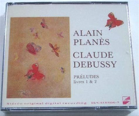 Debussy Preludes Livres Planes Alain Amazon Es Cd Y Vinilos