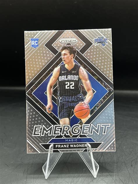 Panini Prizm Franz Wagner Emergent Rookie Card Rc Orlando