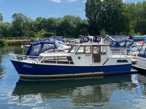 1970 Motor Yacht Dutch Steel River Cruiser, Shepperton United Kingdom