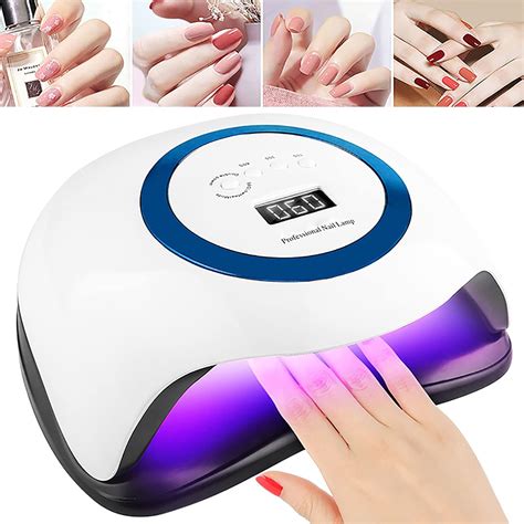 Amazon 168W Nail Lamp Intelligent Nail Phototherapy Machine UV