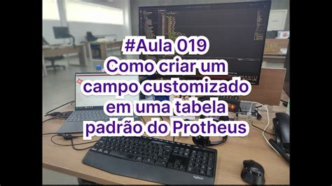 Aula 019 Como criar um campo customizado em uma tabela do padrão do