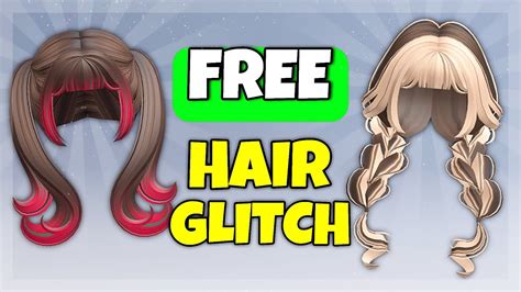 roblox glitch hair cach tao kieu  dao va moi la