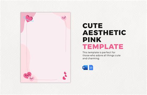 Free Editable Aesthetic MS Word Templates in Microsoft Word to Download