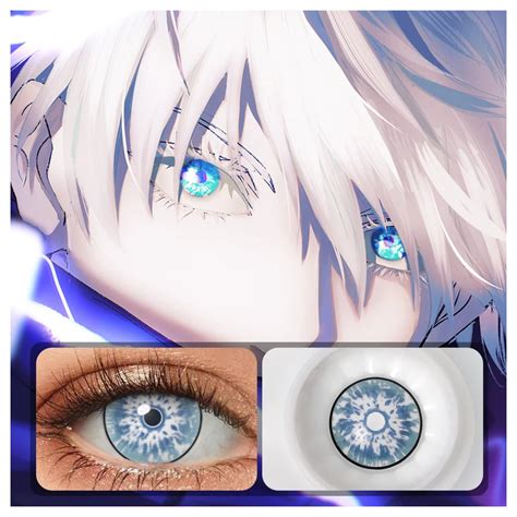 Jujutsu Kaisen Gojo Satoru Ice Blue Contacts Halloween Contact Lenses