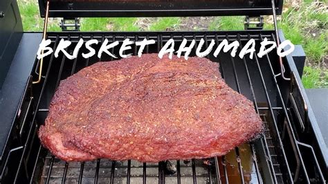 Pecho De Res Ahumado Smoked Brisket Salt Pepper Youtube