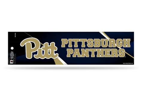 Pitt Pittsburgh Panthers Bumper Sticker Officially Licensed MADE IN USA