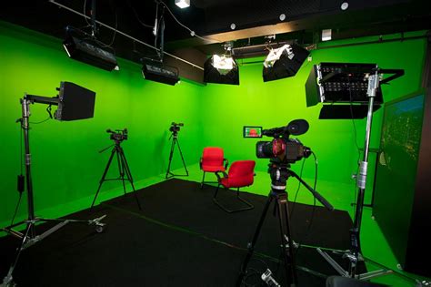 Green screen TV studio | Hong Bao Media