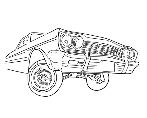 How To Draw A Lowrider Step By Step Drawing Guide By Dawn Artofit