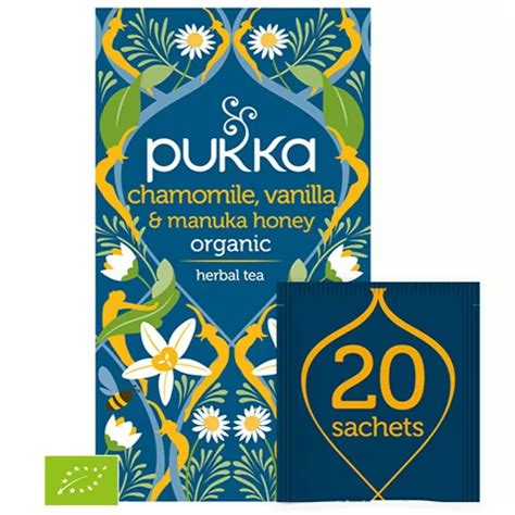 Herbata Chamomile Vanilla Manuka Honey BIO Pukka