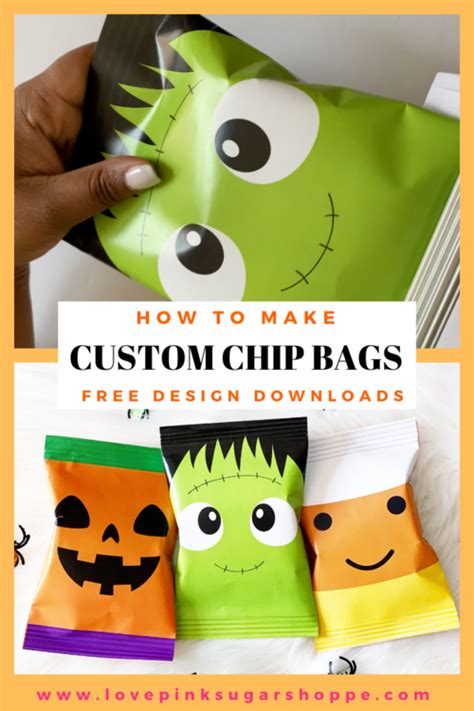 How to make a chip bag - custom chip bags - chip bag tutorial ...